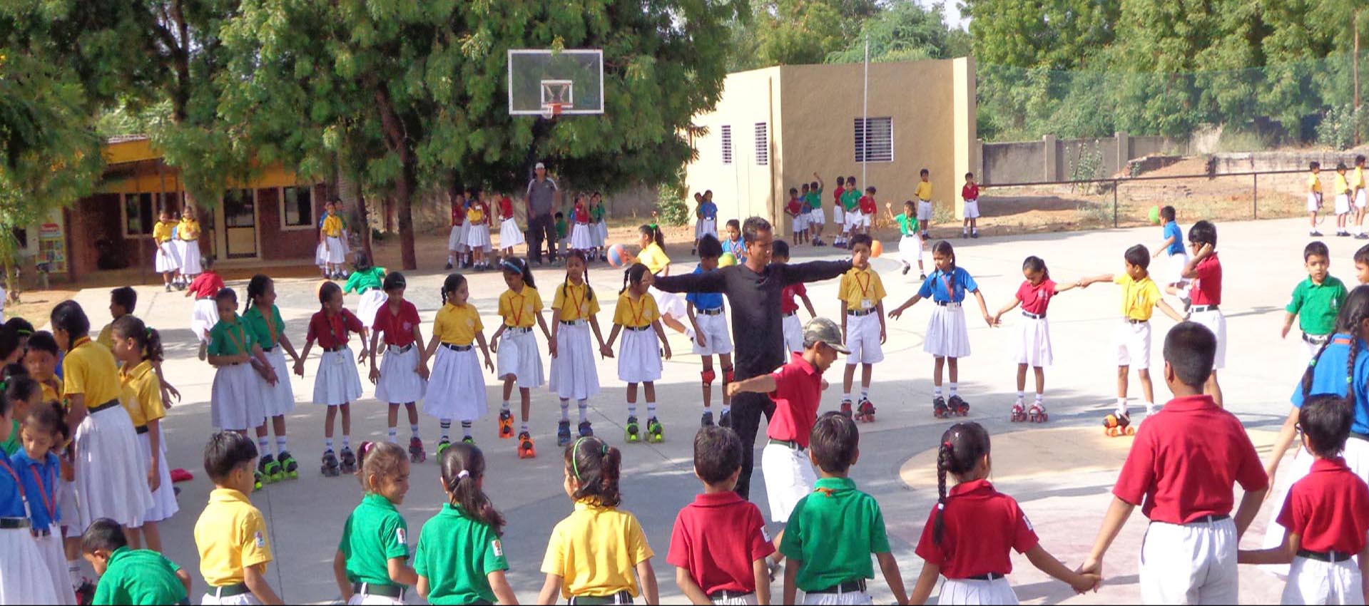 school sport event